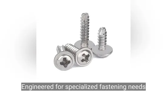 China Fasteners Price Stainless Steel Cross Recessed Pan Head Self Tapping Screw with Washer Fasteners